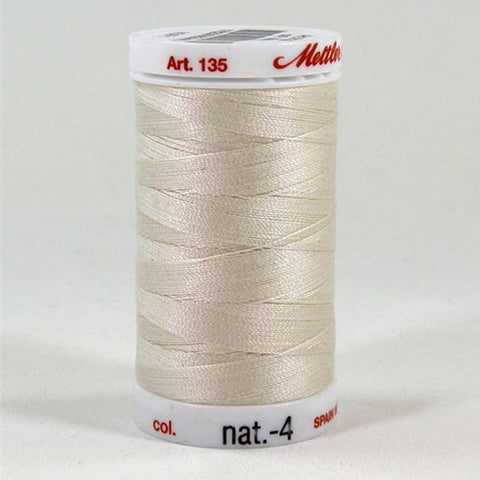 Mettler 40wt Cotton Quilting in Eggshell in 500 Yard S