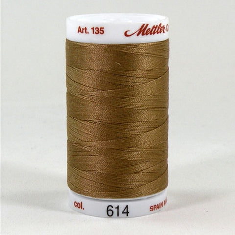 Mettler 40wt Cotton Quilting in Lt Medium Brown in 500