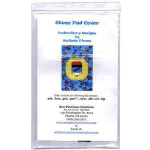 Steno Pad Cover Design CD by Sew Precious