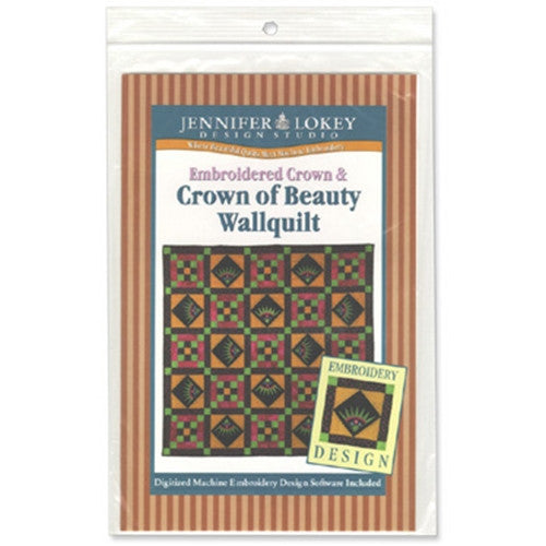 Crown of Beauty Wallquilt CD by Jennifer Lokey