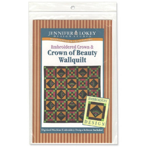 Crown of Beauty Wallquilt CD by Jennifer Lokey