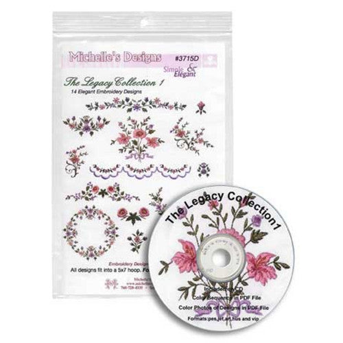 The Legacy Collection 1 CD by Michelle's Designs