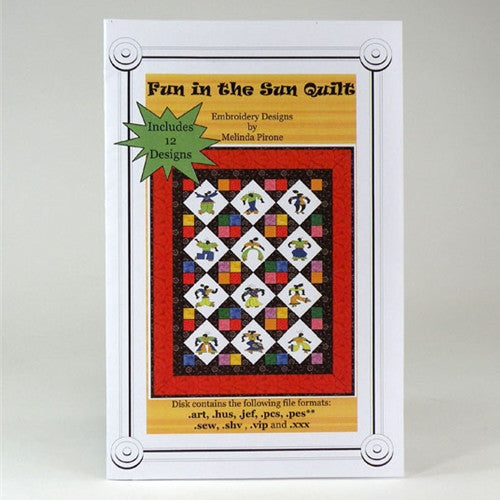 Fun in the Sun Quilt Design CD by Sew Precious