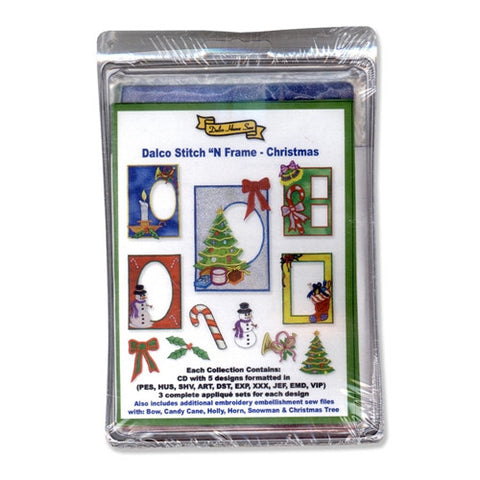 Stitch 'N Frame Christmas Collection by Dalco
