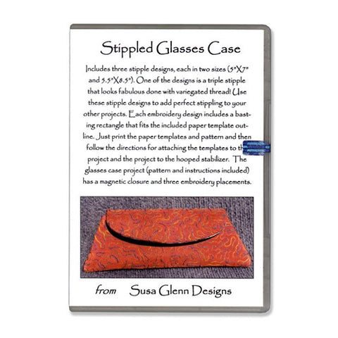 Stippled Glasses Case CD by Susa Glenn