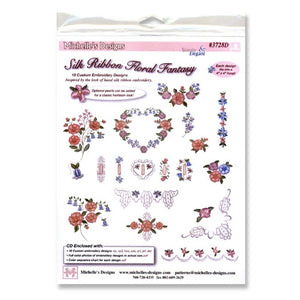 Silk Ribbon Floral Fantasy Designs by Michelle's Desig