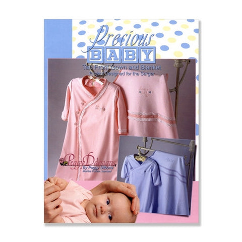 Precious Baby Tab Front Gown & Blanket by Peggy Dilbon