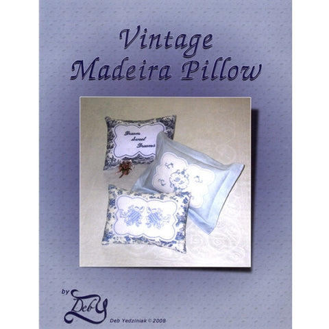 Vintage Madeira Pillow by Deb Yedziniak
