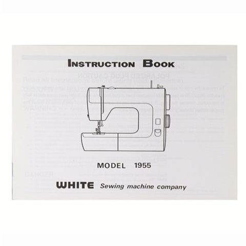 Instruction Book White 1955
