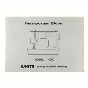 Instruction Book White 4050