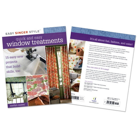 Singer Quick & Easy Window Treatments Book