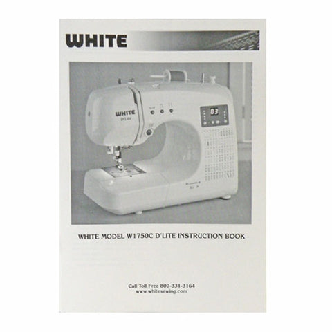 Instruction Book White W1750C