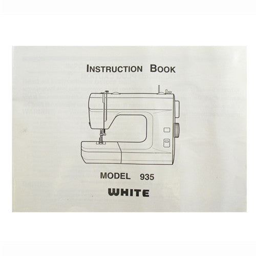 Instruction Book White 935