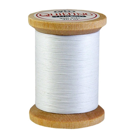 YLI 100% Cotton Quilting in White, 400yd Spool