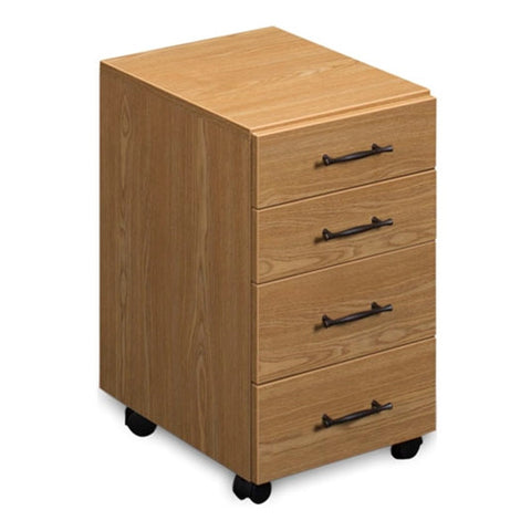 Sylvia Sewing Chest with Four Drawers in Castle Oak
