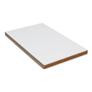 White w/Oak Trim Bottom Shelf for 3000 Cutting Table