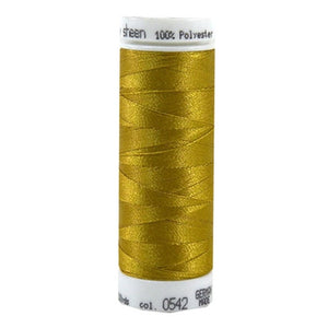 Mettler Polysheen in Ochre, 220yd Spool