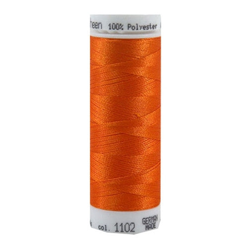 Mettler Polysheen in Pumpkin, 220yd Spool