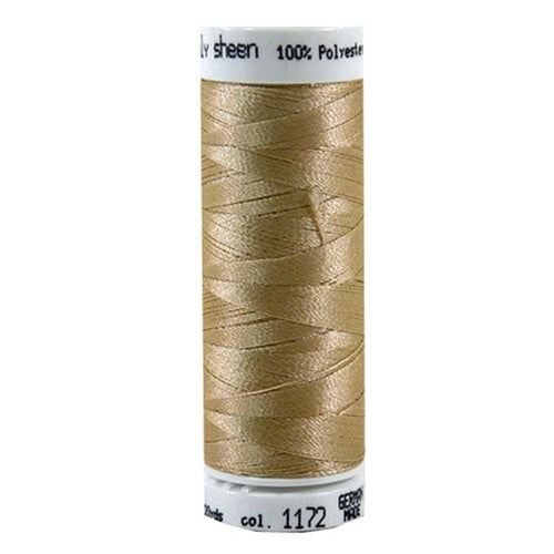 Mettler Polysheen in Ivory, 220yd Spool