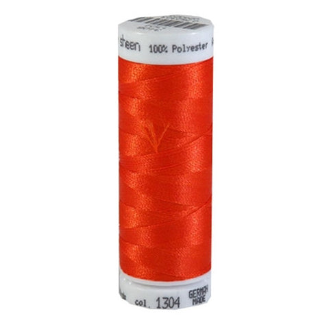 Mettler Polysheen in Red Pepper, 220yd Spool