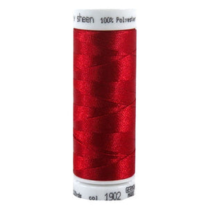 Mettler Polysheen in Poinsettia, 220yd Spool