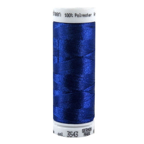 Mettler Polysheen in Royal Blue, 220yd Spool