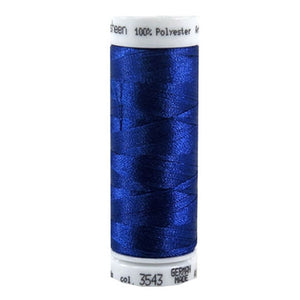 Mettler Polysheen in Royal Blue, 220yd Spool