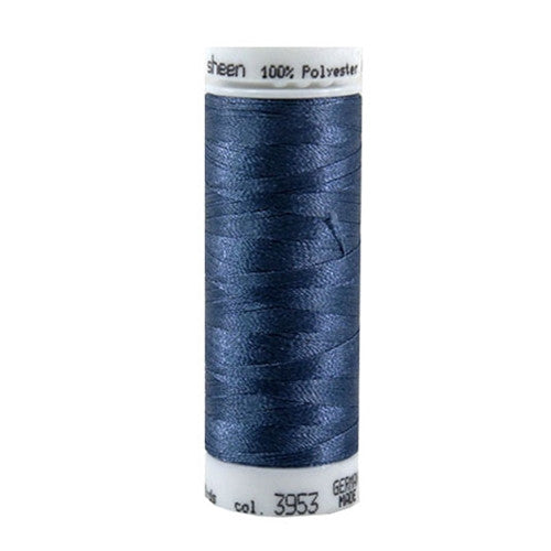 Mettler Polysheen in Ocean Blue, 220yd Spool