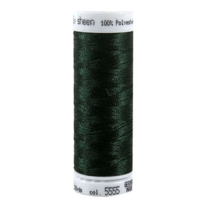 Mettler Polysheen in Deep Green, 220yd Spool