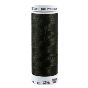 Mettler Polysheen in Olive, 220yd Spool