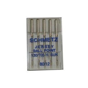 80/12 Schmetz Jersey Ballpoint Needle in a 5 pack