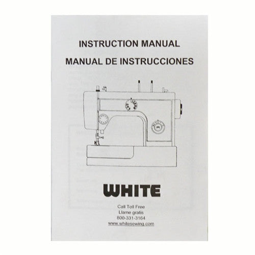 Instruction Book for White 1755, 1455