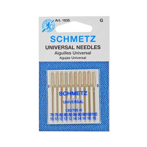 70-100 Schmetz Assorted Universal Needle in a 10 Pack