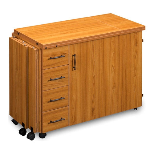 Quilters Dream Sewing Cabinet in Teak