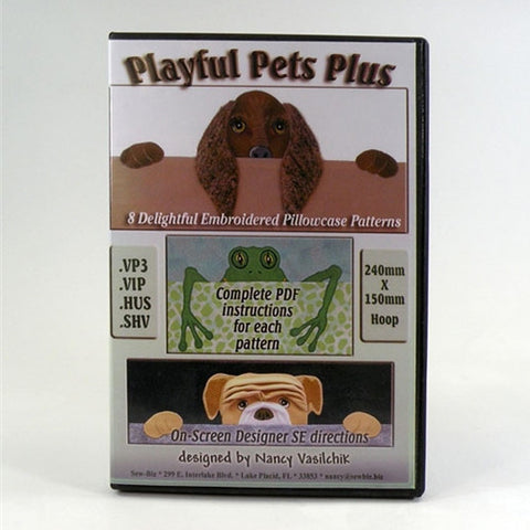 Playful Pets Plus Design CD by Nancy Vasilchik