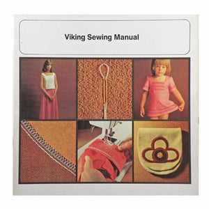 Instruction Book for Viking Sewing Machine, Year 1977