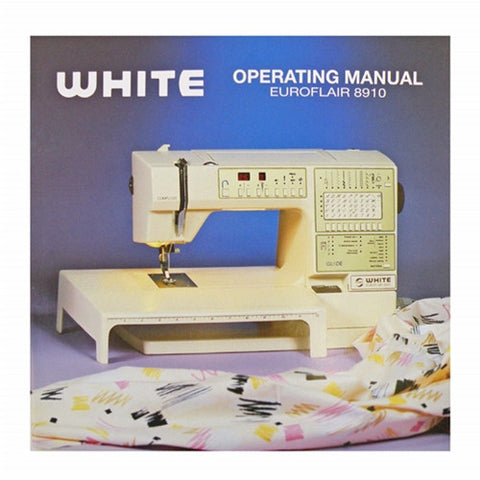 Instruction Book for White Euroflair 8910