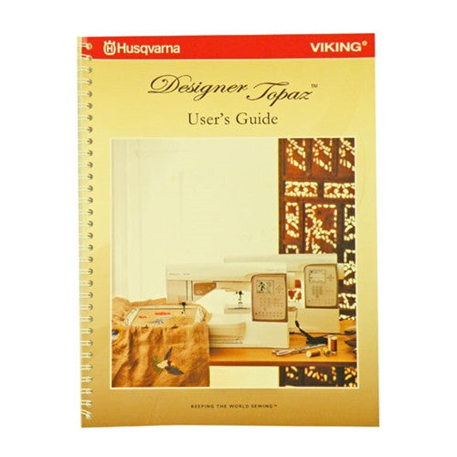 Instruction Book for Viking Designer Topaz 20 & 30