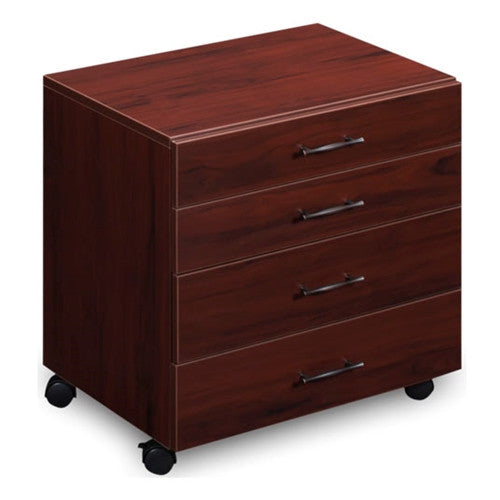 Sylvia Four Drawer Storage Chest in Mahogany Clove