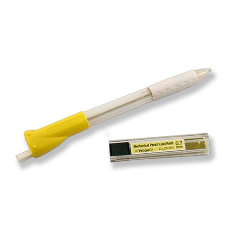 Mechanical Pencil for Sewing, Yellow 0.7mm by Clover