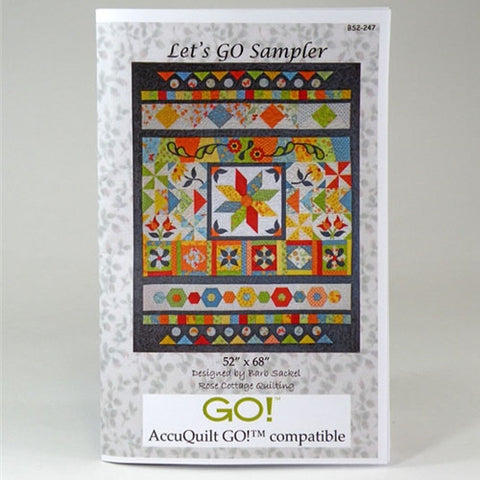 Let's GO! Sampler Pattern by Accuquilt