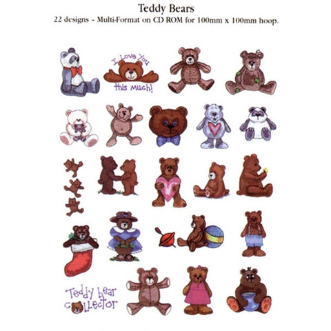 Teddy Bears Design CD by Inspira