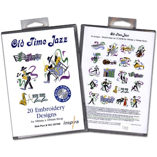Old Time Jazz Design CD by Inspira
