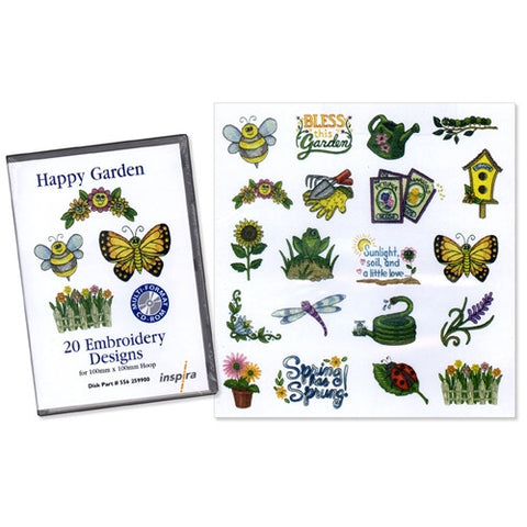 Happy Garden Design CD by Inspira
