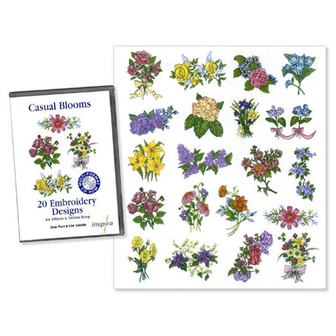 Casual Blooms Design CD by Inspira