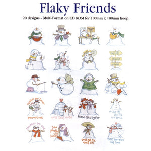 Flaky Friends Design CD by Inspira
