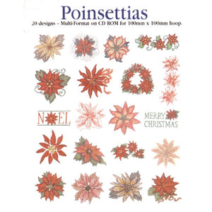 Poinsettias Design CD by Inspira