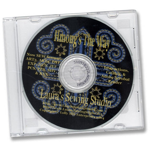 Hmong's the Way Designs CD by Laura's Sewing
