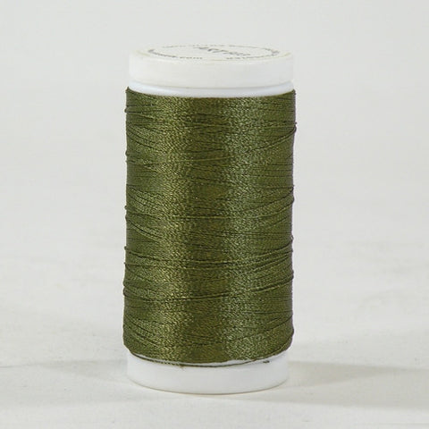 Iris Ultra Brite Polyester in Army Green, 600yd