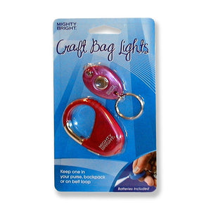 Pink Key Chain & Carabiner with LED Lights